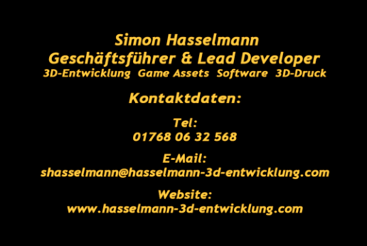 H3D Visitenkarte Rückseite