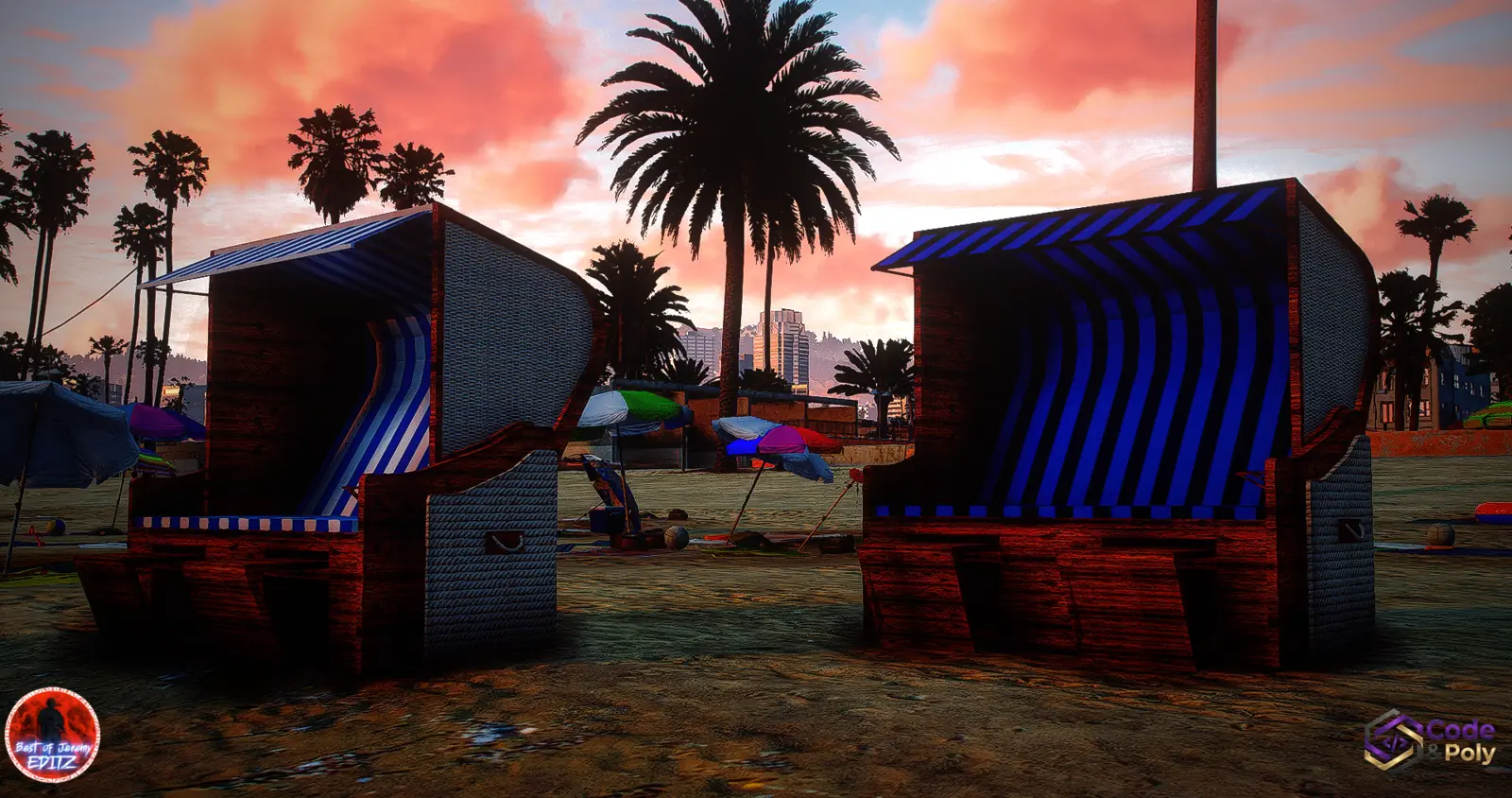 Code & Poly Strandkorb