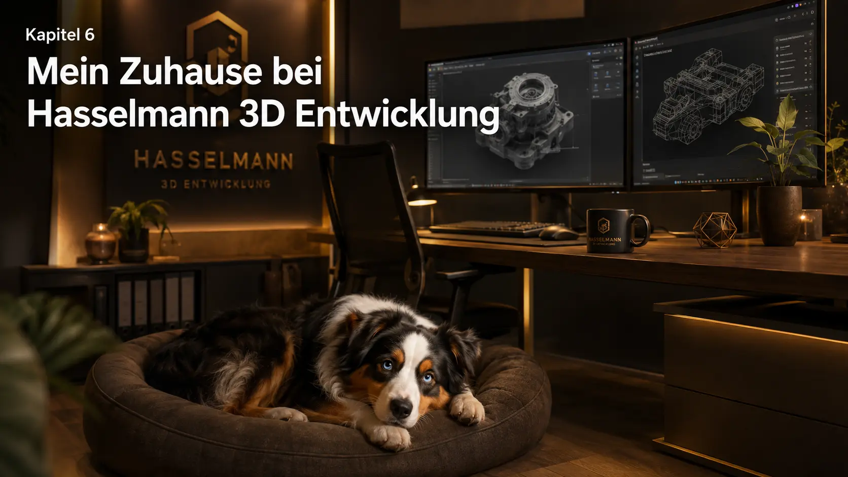 Kapitel 6 – Mein Zuhause bei Hasselmann 3D Entwicklung